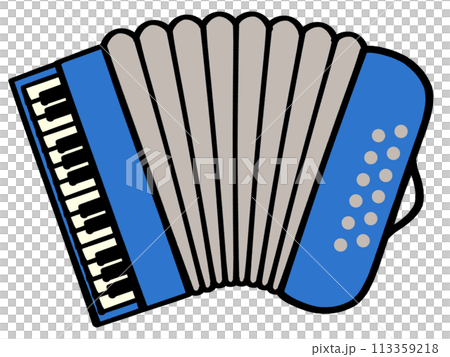 Accordion illustration material 113359218