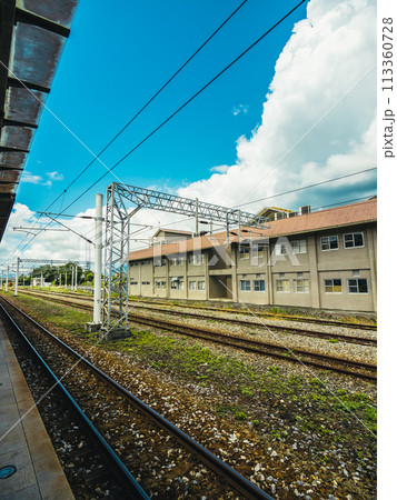 レール 鉄道 レール式 113360728