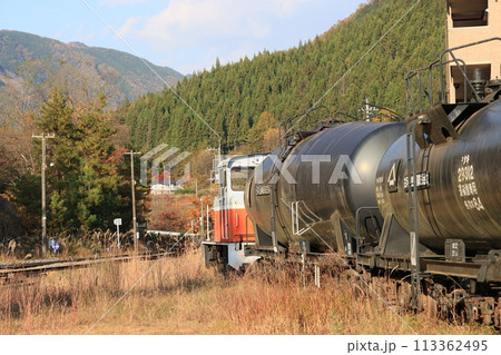 渡良瀬渓谷鉄道足尾駅に保存されている車両 渡良瀬渓谷鉄道足尾駅に保存されている車両 113362495