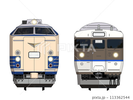 広島の列車No.4_583系 / 115系2000番台 113362544