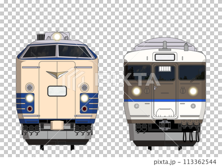 広島の列車No.4_583系 / 115系2000番台 113362544