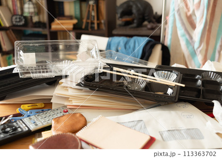 散らかった部屋 遺品整理 汚部屋 散らかった部屋 遺品整理 汚部屋 113363702