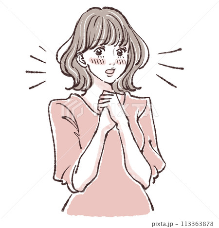 女性・女の子のイラスト素材 113363878