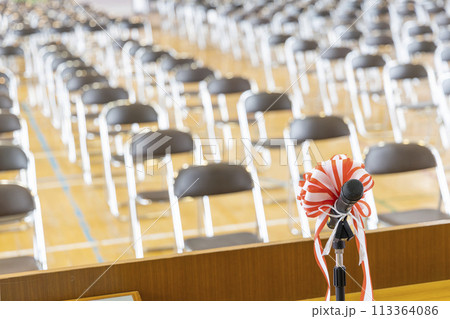 入学式　卒業式 113364086