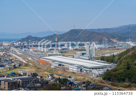 北陸新幹線 敦賀の風景 2024年4月 北陸新幹線 敦賀の風景 2024年4月 113364739