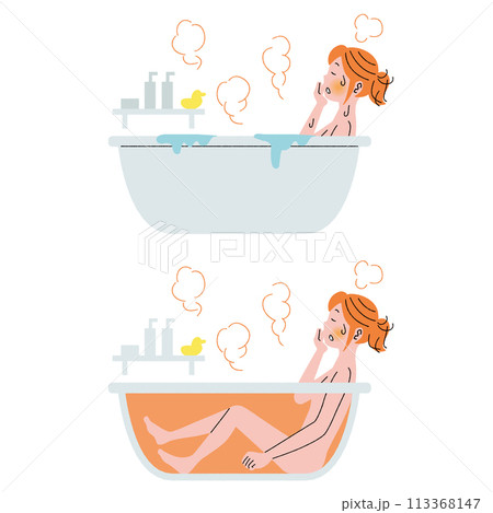 入浴_女性2種 113368147
