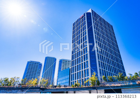 楽天 ( rakuten ) グループ株式会社 の 本社 オフィス 【 二子玉川 の 風景 】 113368213