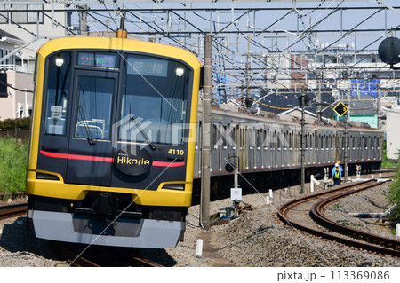 東急5050系4110F　Hikarie号　西武池袋線内　秋津～所沢 113369086