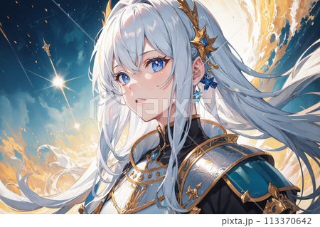 鎧を着た少女 鎧を着た少女 113370642