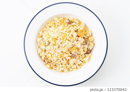 冷凍炒飯 白バック 冷凍炒飯 白バック 113370842