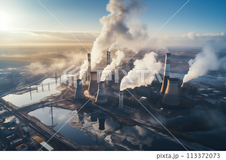 Oil and gas refinery plant 113372073
