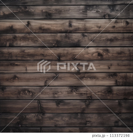 Dark wooden planks background 113372198
