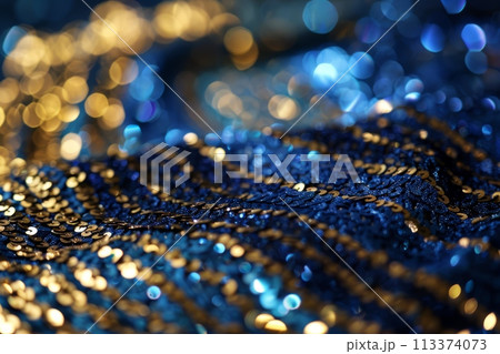 A shimmering, sequined background, catching...のイラスト素材 [113374073] - PIXTA