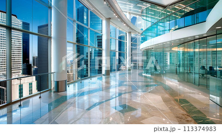 Modern Corporate Office Interior Modern Corporate Office Interior 113374983