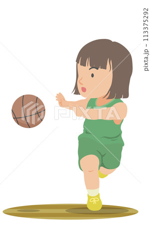 ランニングパスキャッチ バスケットボール ランニングパスキャッチ バスケットボール 113375292