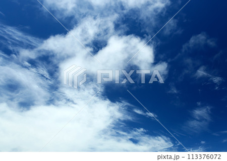 青い空と白い雲 113376072