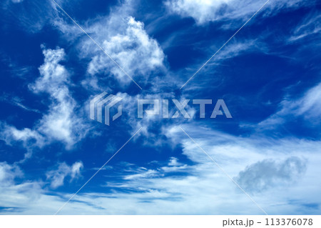 青い空と白い雲 113376078