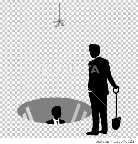 落とし穴 落とし穴 113376522