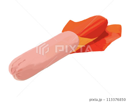 魚肉ソーセージ（1本）むき身 113376850