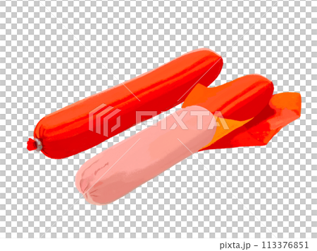 Fish sausage (2 pieces) peeled 113376851