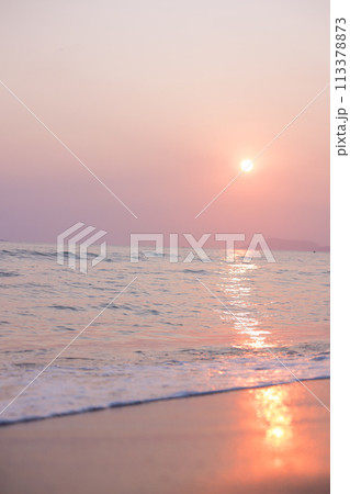 夕日 夕日 113378873