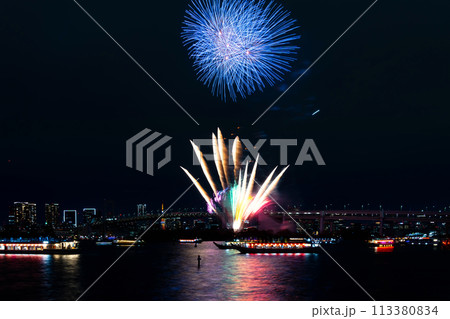お台場レインボー花火　Dec.2023 113380834