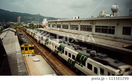 【JR西日本】キハ47形とキハ58系「みよし」（芸備線：三次駅） 113381299