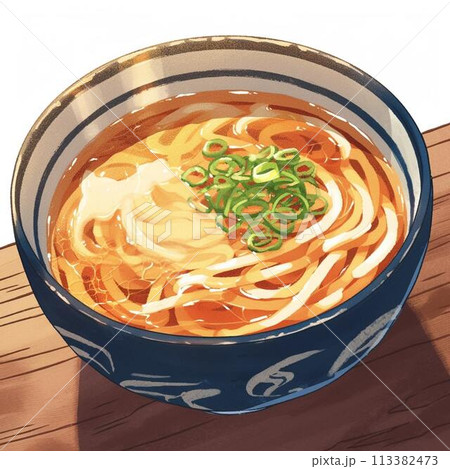 おいしそうなうどん 113382473
