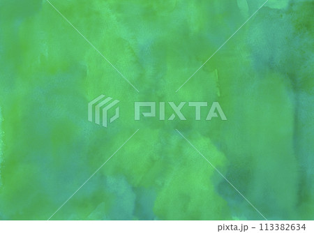 水彩絵の具で塗ったテクスチャ 113382634