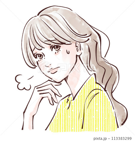 女性・女の子のイラスト素材 女性・女の子のイラスト素材 113383299