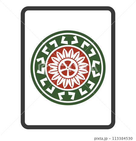 麻雀牌（パイ）　一筒 113384530