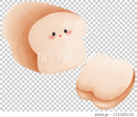Delicious bread cartoon 113385218