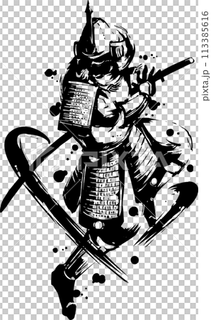 武士墨畫 113385616