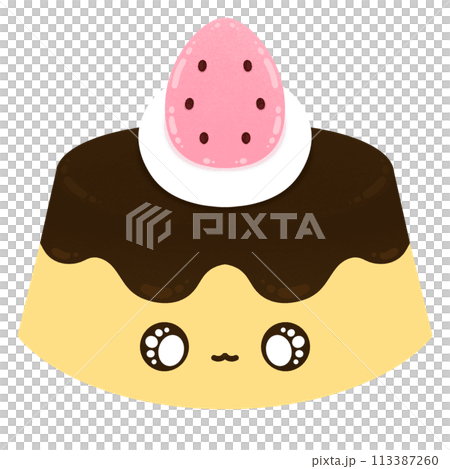 Cute Pudding Mascot Character Kawaii Cartoon illustration Sweet Cartoon Dessert Cartoon Kawaii Pudding Mascot Pudding Happy Pudding Pudding With Topping Whipped Cream And Pink Strawberry Fruit Cartoon Cute Pudding Mascot Character Kawaii Cartoon illustration Sweet Cartoon Dessert Cartoon Kawaii Pudding Mascot Pudding Happy Pudding Pudding With Topping Whipped Cream And Pink Strawberry Fruit Cartoon 113387260