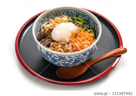 韓国料理のビビンバ丼 韓国料理のビビンバ丼 113387482