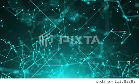 Abstract connection dots Abstract connection dots 113388298