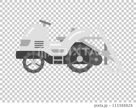田植機のイラスト 田植機のイラスト 113388828