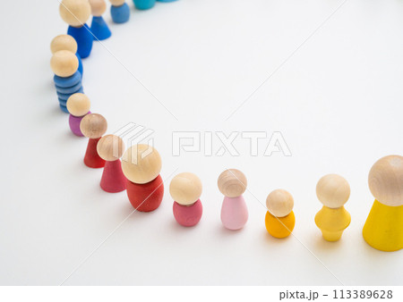 人々のコンセプチュアル 113389628