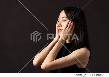 若い女性 アジアンビューティー 若い女性 アジアンビューティー 113390636