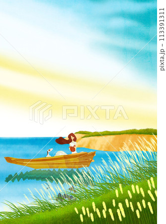 Scenery Illustration Scenery Illustration 113391311