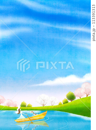 Scenery Illustration Scenery Illustration 113391313