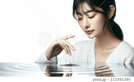 女子 女の子 女性 113391395
