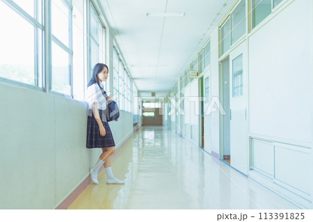 スクールライフ(学校生活)のイメージ素材 スクールライフ(学校生活)のイメージ素材 113391825
