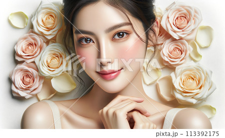 女子 女の子 女性 113392175