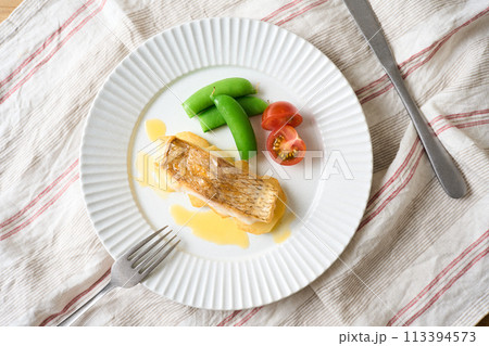 真鯛のポワレ 113394573