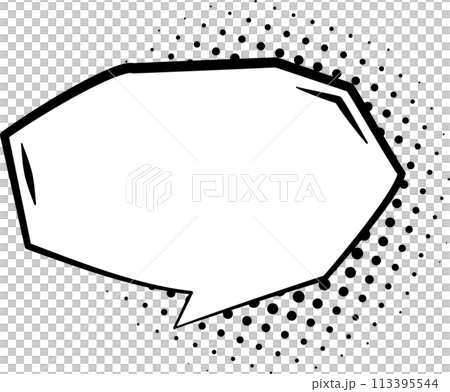 Pop art polka dots half tone black and white color speech bubble balloon icon sticker memo keyword planner text box banner, flat png transparent element design Pop art polka dots half tone black and white color speech bubble balloon icon sticker memo keyword planner text box banner, flat png transparent element design 113395544