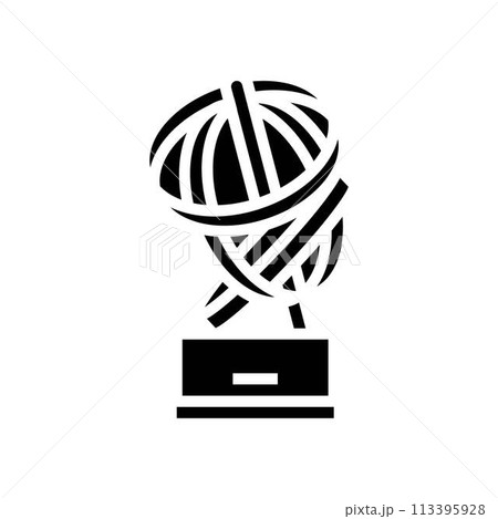 metal artist blacksmith glyph icon vector illustration 113395928