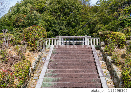 京都市右京区 第五十五代文徳天皇 田邑陵 京都市右京区 第五十五代文徳天皇 田邑陵 113396565