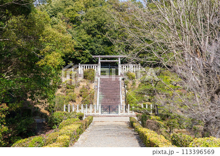 京都市右京区 第五十五代文徳天皇 田邑陵 京都市右京区 第五十五代文徳天皇 田邑陵 113396569