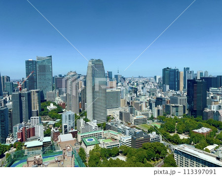 東京タワーからの眺め 113397091